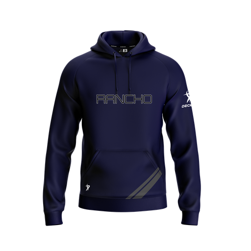 [FOLHSMNV-YXS-LOGO1] Decker Summit Hoodie (Youth XS, Navy, Logo 1)