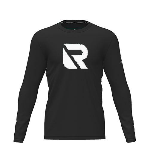 [CUS-DRIF-TEES-PER-CNK-LSL-BLK-YXS-LOGO2] Dri Fit Performance T-Shirt (Youth XS, Black, Logo 2, Long Sleeve)
