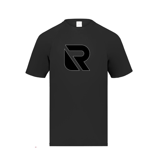[2790.080.S-LOGO2] Men's Smooth Sport T-Shirt (Adult S, Black, Logo 2)