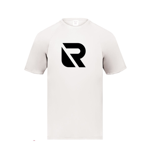 [2790.005.S-LOGO2] Men's Smooth Sport T-Shirt (Adult S, White, Logo 2)