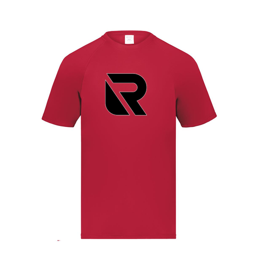 [2790.083.S-LOGO2] Men's Smooth Sport T-Shirt (Adult S, Red, Logo 2)