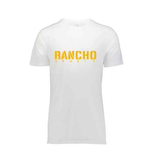 [FTSCUBWH-AS-LOGO3] Decker Men's Tri-Blend T-Shirt - Short Sleeve (Adult S, White, Logo 3)