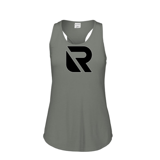[3078.013.S-LOGO2] Ladies Tri Blend Tank Top (Female Adult S, Gray, Logo 2)