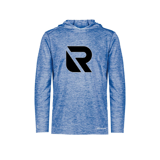 [FOLHCGRY-AS-LOGO2] Decker Men's Charge Hoodie (Adult S, Royal, Logo 2)