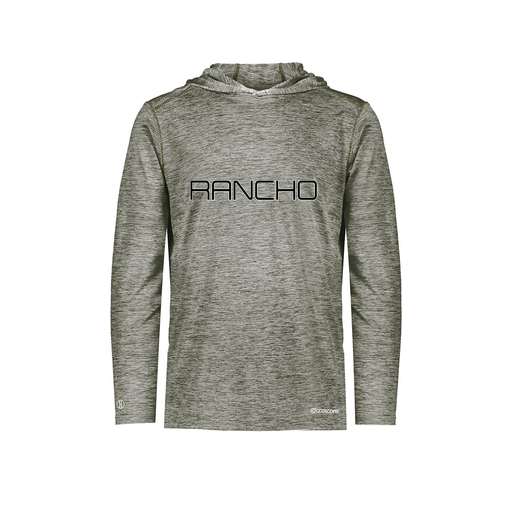 [FOLHCGGY-AS-LOGO1] Decker Men's Charge Hoodie (Adult S, Gray, Logo 1)