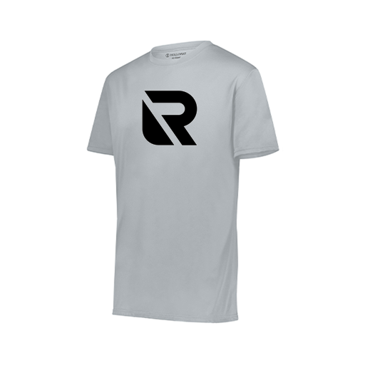 [222818.099.S-LOGO2] Men's Movement Dri Fit Shirt (Adult S, Silver, Logo 2)