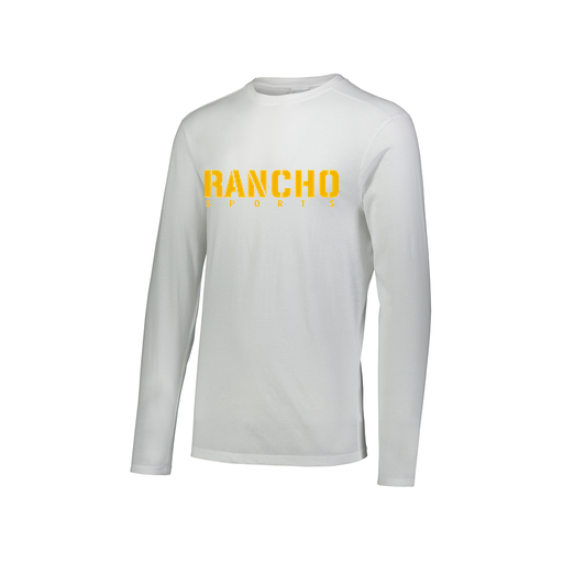 [3075.005.XS-LOGO3] Men's LS Ultra-blend T-Shirt (Adult XS, White, Logo 3)