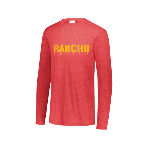 [3075.V96.XS-LOGO3] Men's LS Ultra-blend T-Shirt (Adult XS, Red, Logo 3)