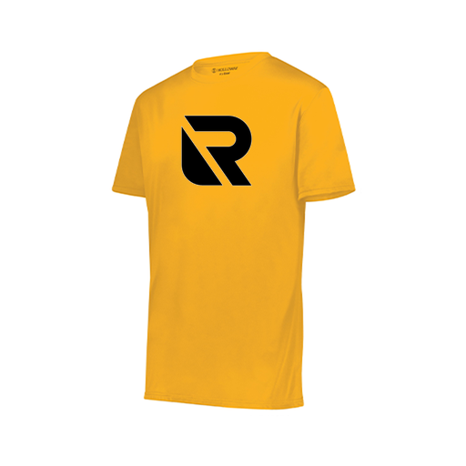 [222819.025.XXS-LOGO2] Youth Movement Dri Fit Shirt (Youth XXS, Athletic Gold, Logo 2)