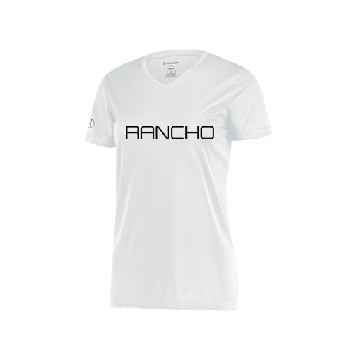 [222820.005.S-LOGO1] Ladies Movement Dri Fit Shirt (Female Adult S, White, Logo 1)