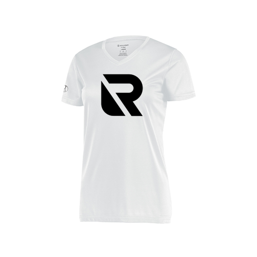 [222820.005.S-LOGO2] Ladies Movement Dri Fit Shirt (Female Adult S, White, Logo 2)