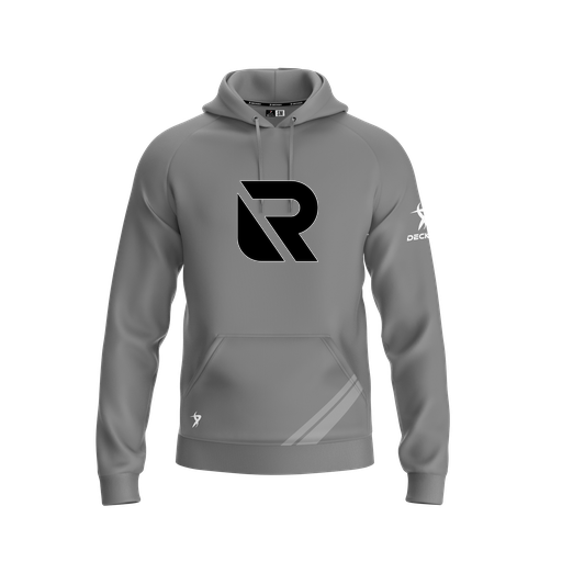 [FOLHSMGY-YXS-LOGO2] Decker Summit Hoodie (Youth XS, Gray, Logo 2)