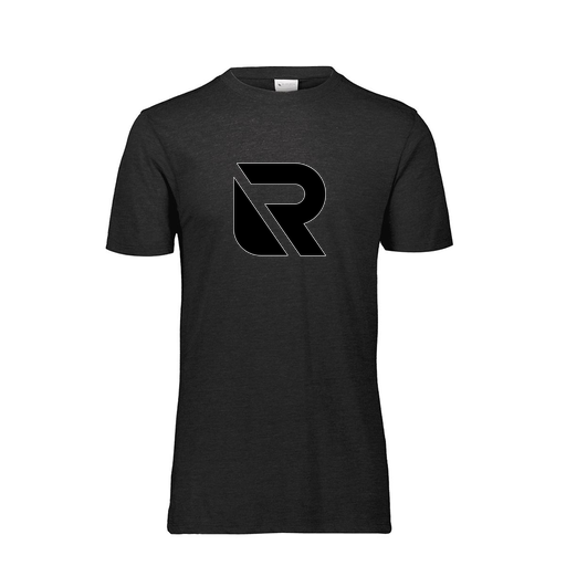 [FTSCUBBK-AS-LOGO2] Decker Men's Tri-Blend T-Shirt - Short Sleeve (Adult S, Black, Logo 2)