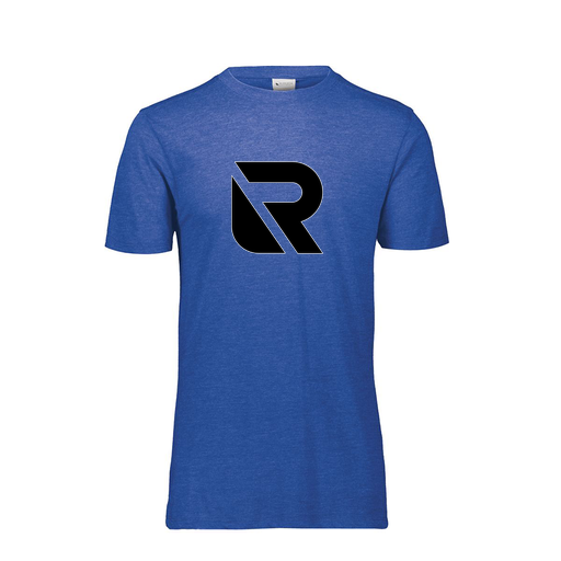 [FTSCUBNV-AS-LOGO2] Decker Men's Tri-Blend T-Shirt - Short Sleeve (Adult S, Navy, Logo 2)