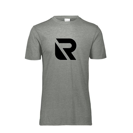 [FTSCUBGY-YS-LOGO2] Decker Youth Tri-Blend T-Shirt - Short Sleeve (Youth S, Gray, Logo 2)